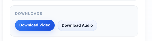 Save supported public TikTok media as MP4 or MP3